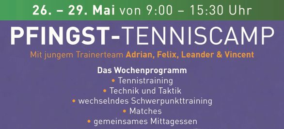 Pfingst-Tenniscamp